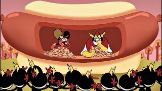 Вондер Тут і Там Хотдоги поїдай  Wander Over Yonder Hot Dog Eatin Ukrainian HD [upl. by Aggri115]