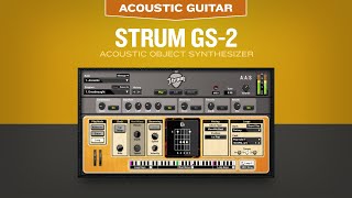 Presenting the acoustic side of the Strum GS2 guitar plugin VST AU AAX RTAS [upl. by Udenihc]