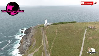 Day 8 Final Day of Holiday in Cornwall 2024 Visit to Trevose Head Lighthouse Padstow Drone Views [upl. by Bornstein]