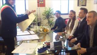 Matrimonio civile in comune di Trento 28012016 [upl. by Eissac]