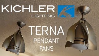 Kichler Terna Pendant Ceiling Fans [upl. by Berger915]