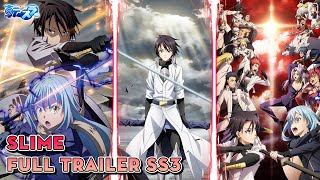 Trailer Full Tensei Shitara Slime Datta Ken Season 3  Ra Mắt 05042024 [upl. by Hacceber]