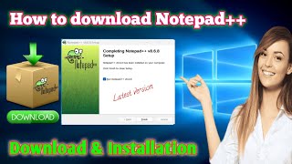 How to download Notepad  Notepad kaise download kare  Notepad latest version 2024 [upl. by Icken]