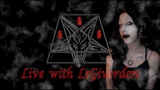 Live with The Satanic Thulian Society Special Guest Orlee Stewart [upl. by Warfold]