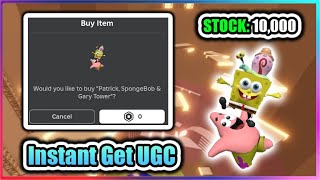 UGC LIMITED Tower of Misery Script  Instant Get UGC SpongeBob [upl. by Eniad]