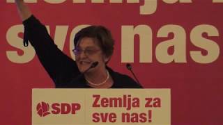 Petrušinski Samo SDP BiH može napraviti zemlju za sve nas [upl. by Yenahc]