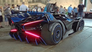 NEW Bugatti Bolide INSANE Cold Start Up Sounds amp Loading Into Truck  1850HP W16 with Straight Pipes [upl. by Emirak]