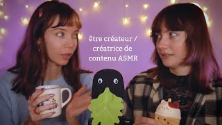 Discussion entre 2 ASMRtistes ft BehindTheMoons soft spoken [upl. by Josiah25]