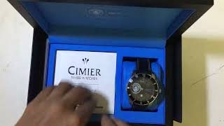 QNET Manchester City CiMiER Swiss made Watch  2700 Limited edition Unboxing [upl. by Zosima684]