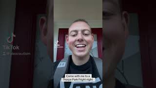 Thorpe Park Fright Night 2024 Autism Vlog [upl. by Imalda]