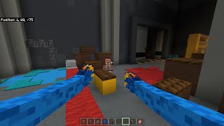 Playing as Huggy Wuggy By BendyTheDemon18 in Minecraft  Part 2 [upl. by Yrollam]