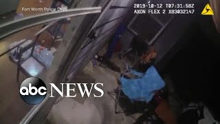 Cop seen shooting killing woman in her own home  ABC News [upl. by Corson]