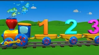 TuTiTu Preschool  Numbers Train Song  2024 new video [upl. by Meggy]