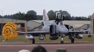 RIAT 2017 Wednesday Arrivals 12th July 2017 [upl. by Eimmot37]