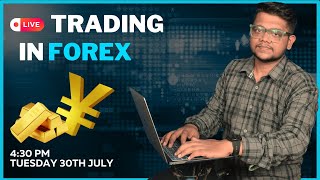 📍Live Trading in FOREX amp CRYPTO 🟢 [upl. by Rivers]