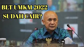 Heboh BLT UMKM 2022 Sudah Cair  Begini Penjelasan Kemenkop dan UKM Mengenai Nasib Bantuan [upl. by Hannie]