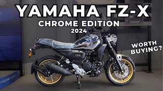 2024 Yamaha FZX 150 Chrome Edition  Detailed Review  Worth buying in 2024 yamahafzx [upl. by Ardnuaet]