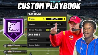 THE ULTIMATE GUIDE TO MAKING CUSTOM PLAYBOOKS IN MADDEN 24 [upl. by Randolf205]