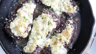 Gorgonzola Crusted Steak [upl. by Clarhe]