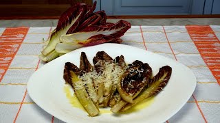 Radicchio 2 Ricetta Veloci Facili e Gustose Pronte in 5 Minuti  2 Chicory Recipe Tasty and Easy [upl. by Lexis]