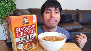 95 GRAMS OF PROTEIN 💪💪 CHOCOLATE OATS AND ALMOND BREAKFAST CEREAL MUKBANG EATING SHOW [upl. by Brenden]