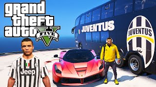 CRISTIANO RONALDO GTA 5 REAL LIFE MOD 1 JUVENTUS [upl. by Liddie765]