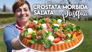 CROSTATA MORBIDA SALATA DI PASQUA Ricetta Facile  Fatto in Casa da Benedetta [upl. by Pirozzo]