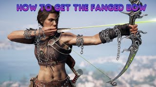 HOW TO GET FANGED BOW IN ASSASSINS CREED ODYSSEY [upl. by Sheedy]