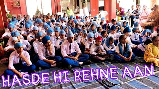 Hasde Hi Rehne Aan  Bhangra Guru Hargobind Public Model Senior Secondary School  Raqba  Ludhiana [upl. by Annauqahs]