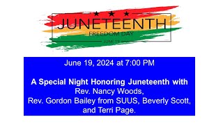 Honoring Juneteenth Freedom Day [upl. by Attennhoj]