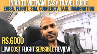 India To Vietnam Travel Vlog Series Begins  Very Cheap Flight  Visa Currency Sim Immigration [upl. by Fleeman]