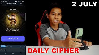 Hamster Kombat Daily Cipher Today 1M Coins 2 July 2024 [upl. by Clarise]