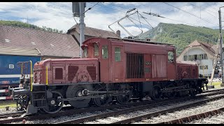 Oebb OensingenBalsthalBahn  Rangierfahrt Krodokil 15301 De 66 [upl. by Ardna]