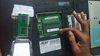 RAM Upgrade on Acer ES1572 Laptop  Crucial  4GB8GB  330s  See Description [upl. by Goldin201]