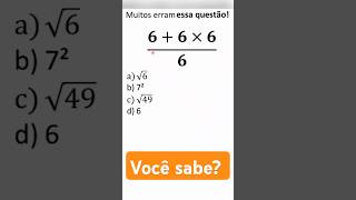 🧠EXERCÍCIOS DE MATEMÁTICA BÁSICA  DETERMINE O VALOR DA EXPRESSÃO 🧠 matemática [upl. by Eladnyl170]