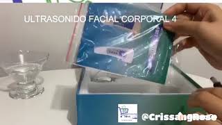 Ultrasonido facial corporal 4 en 1  Ión Beauty Equipment 1 a 3Mhz Ultrasound Facial and Body [upl. by Raymond149]