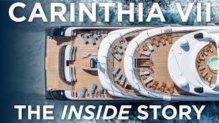 Inside the refit of Lürssens iconic 97m superyacht CARINTHIA VII  SuperYacht Times [upl. by Philip]