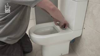 bathstore How to replace a toilet seat [upl. by Anerrol]