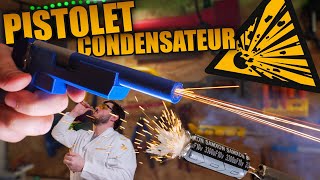 Pistolet à condensateurs on les fait péter PÉTER [upl. by Boccaj]