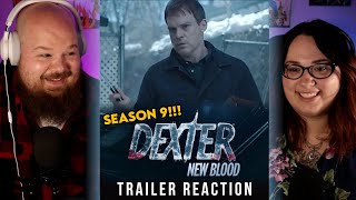 SEASON 9  DEXTER NEW BLOOD 2021 TRAILER REACTION [upl. by Atteiram]