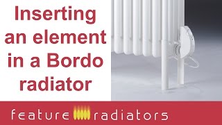 How to put an electric element in a Bordo column radiator [upl. by Malissa]