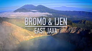 Mount Bromo Kawah Ijen and East Java [upl. by Nonnairb]