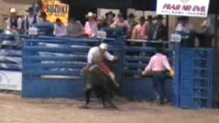 PRCA RODEO BULLRIDING HIGHLIGHTS quotFEAR NO EVILquot SHOW AT HOUMA CIVIC CENTER [upl. by Netram]