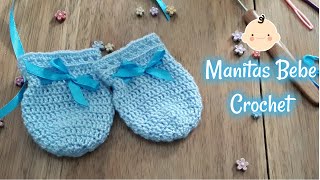 Puñitos para Bebe a Crochet 👶 [upl. by Ettegirb84]