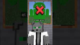 Peor ERROR de ANDROID Minecraft [upl. by Tommy792]