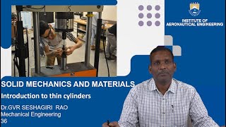 Introduction to thin Cylinders by Dr GVR Seshagiri Rao [upl. by Acirrehs134]