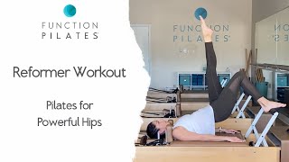 Reformer Workout  Pilates for Powerful Hips [upl. by Rosalba]