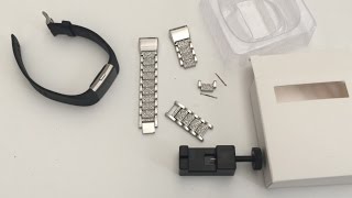 How to change the Size of the VIWO Fitbit Charge 2 Metal Band from Large to your perfect hand size [upl. by Lenny]