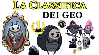 Ø la classifica dei GEO  approvata da Millibelle  Enciclopedia Nerd  Hollow Knight [upl. by Edgar]