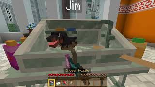 part 47 minecraft doggie daycare day 14 [upl. by Anoirtac]